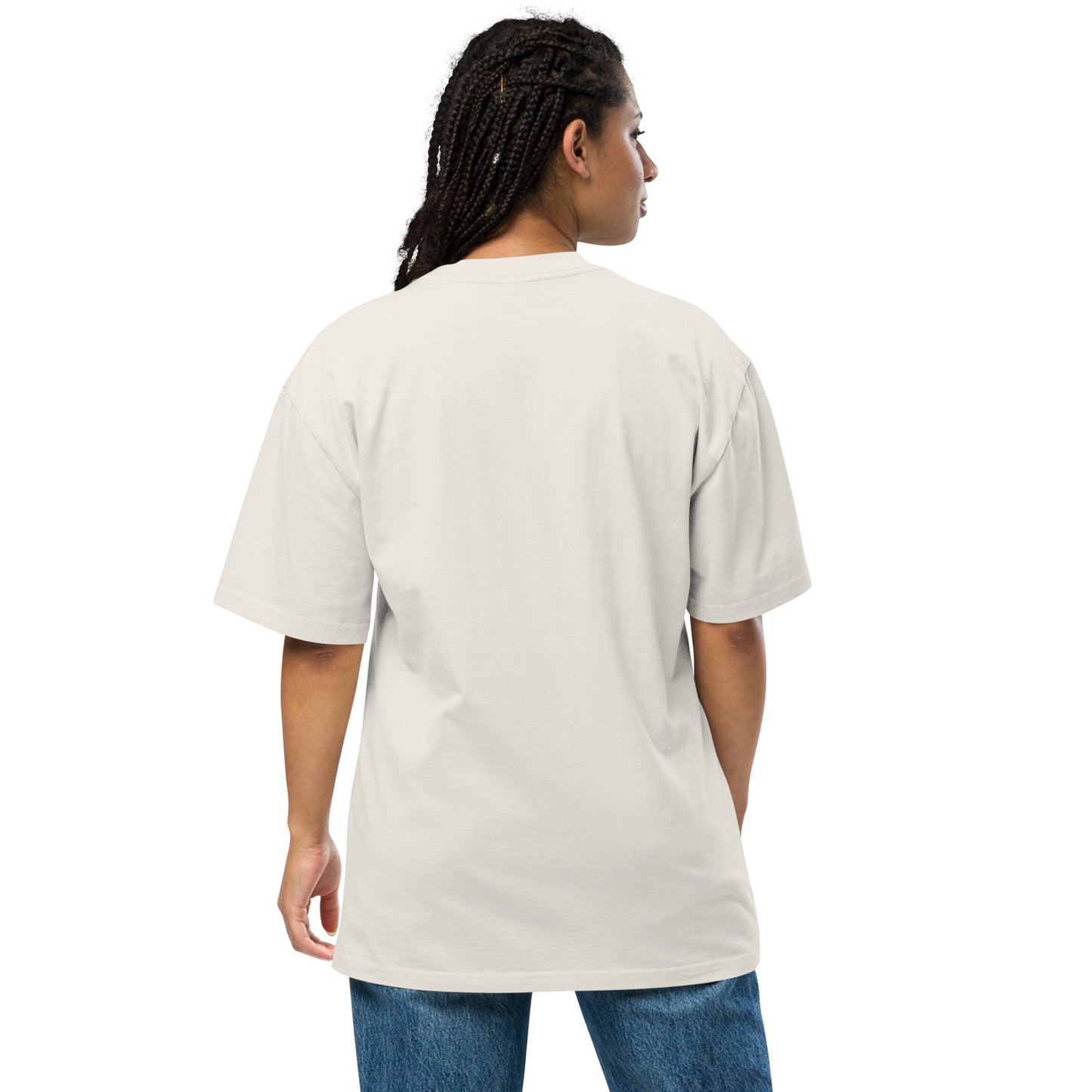 T-shirt oversize délavé