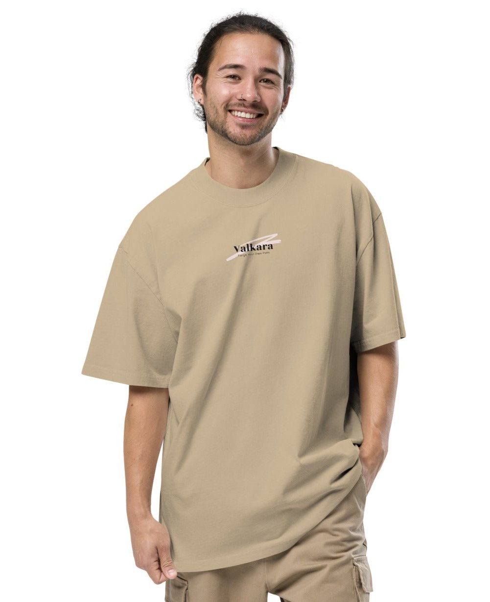 T-shirt oversize délavé